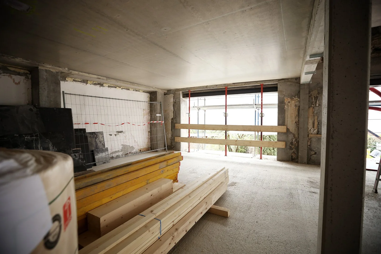 Projet Cologny — chantier