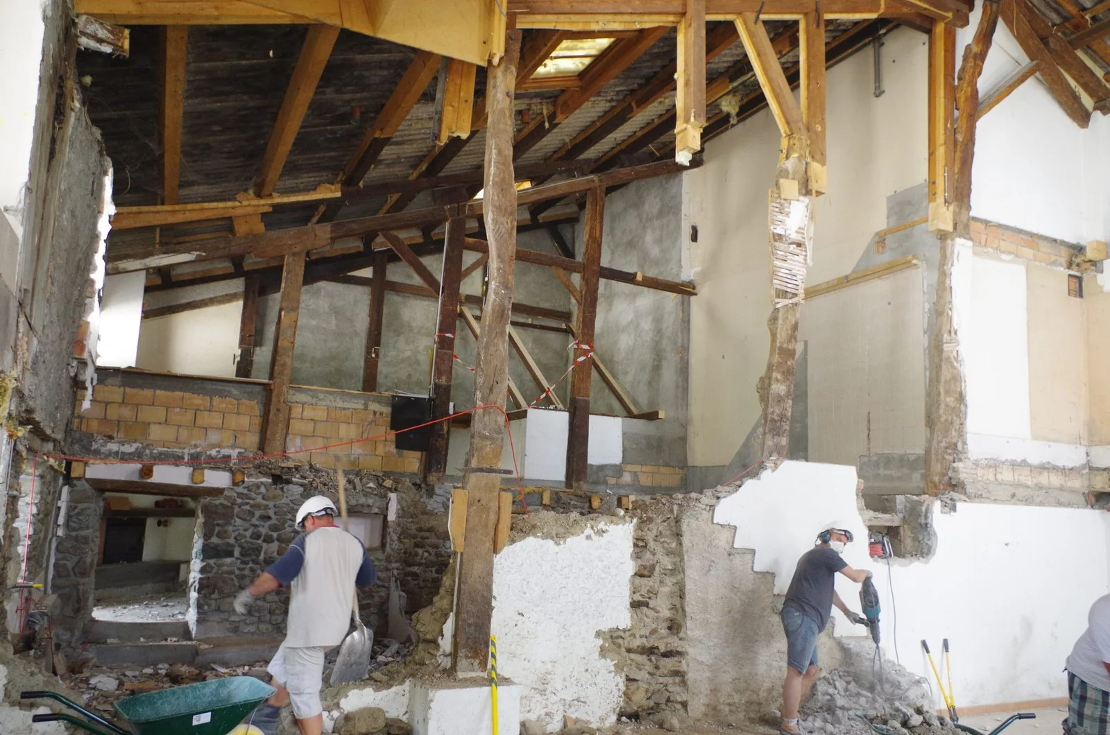 Projet Cologny — chantier