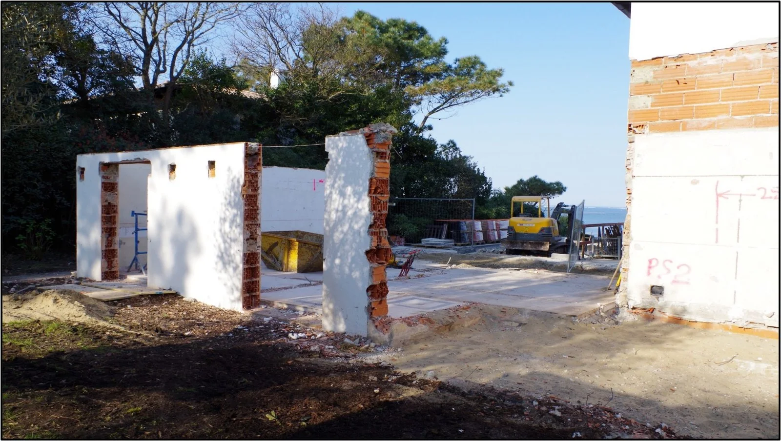 Projet Pyla-sur-Mer — chantier